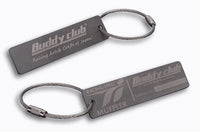 Buddy Club Key Chain -Titainum plate