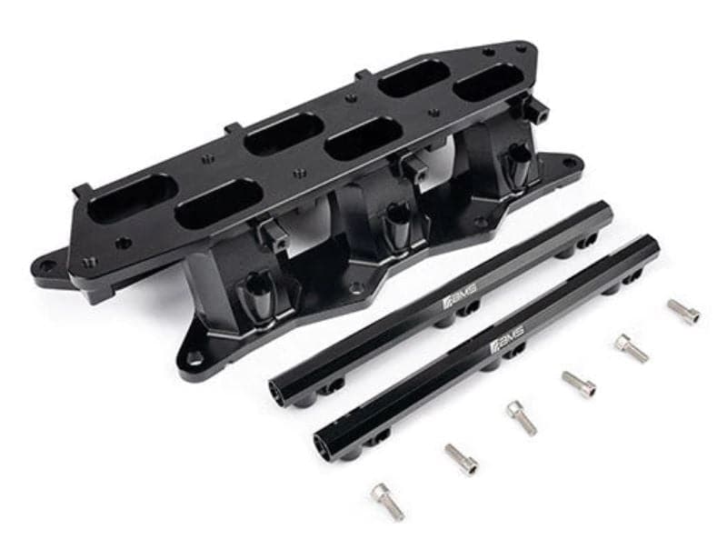 AMS Performance 2023+ Nissan Z Port Injection Lower Manifold - Black (AMS.47.08.0001-1)