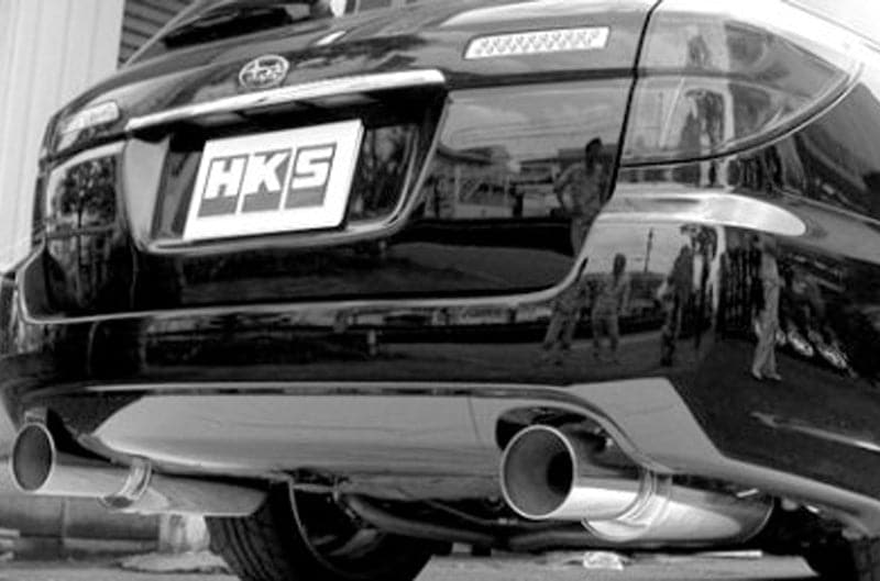 HKS 2005-2007 Subaru Legacy GT Silent Hi-Power Dual Exhaust (31019-AF019)