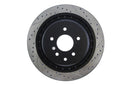 SportStop Slotted & Drilled Rear Left Rotor