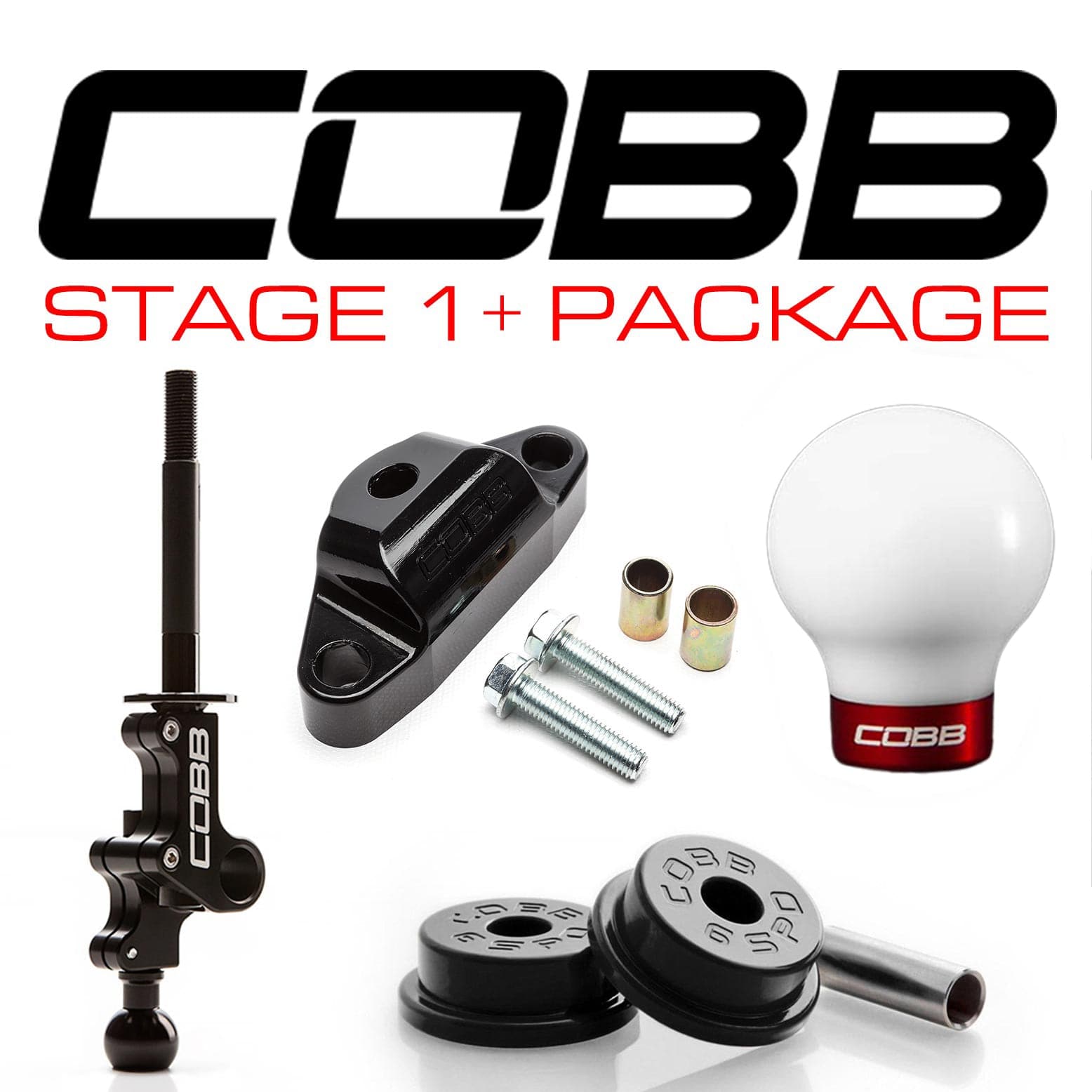 COBB Subaru STi/WRX 6MT Stage 1+ Drivetrain Package (cobb215X01P-W-RD)