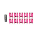 Wheel Mate Muteki SR48 Open End Lug Nuts-Pink 12x1.25 48mm