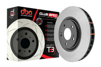 DBA 02-17 Subaru WRX STi 10 Stud Hole Front Slotted Street Series Rotor (dba654S-10)