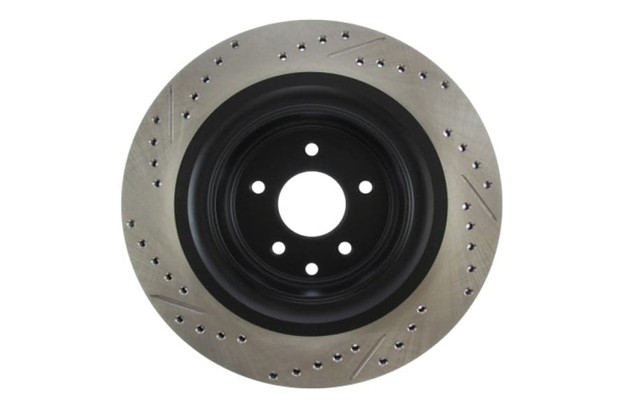 SportStop Slotted & Drilled Rear Left Rotor