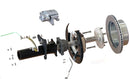 Pedders 05-20 Toyota Tacoma Rear Brake Conversion Kit w/ 6 Lug Rear