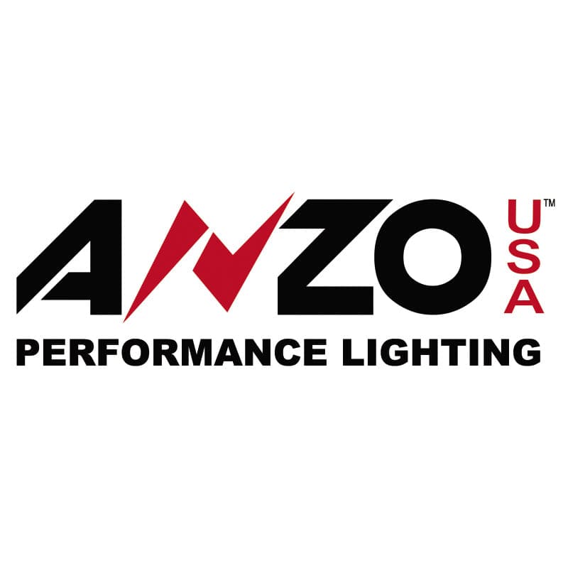 ANZO 2003-2005 Nissan 350Z LED Taillights Red