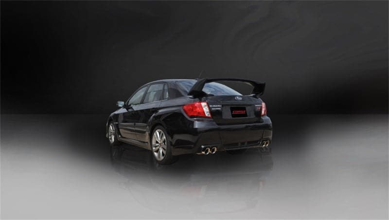 Corsa 11-14 Subaru Impreza Sedan STI 2.5L Turbo Manual Polished Sport Cat-Back Exhaust