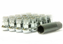 SR35 Open End 35mm 12X1.25 Lug Nuts Chrome Titanium