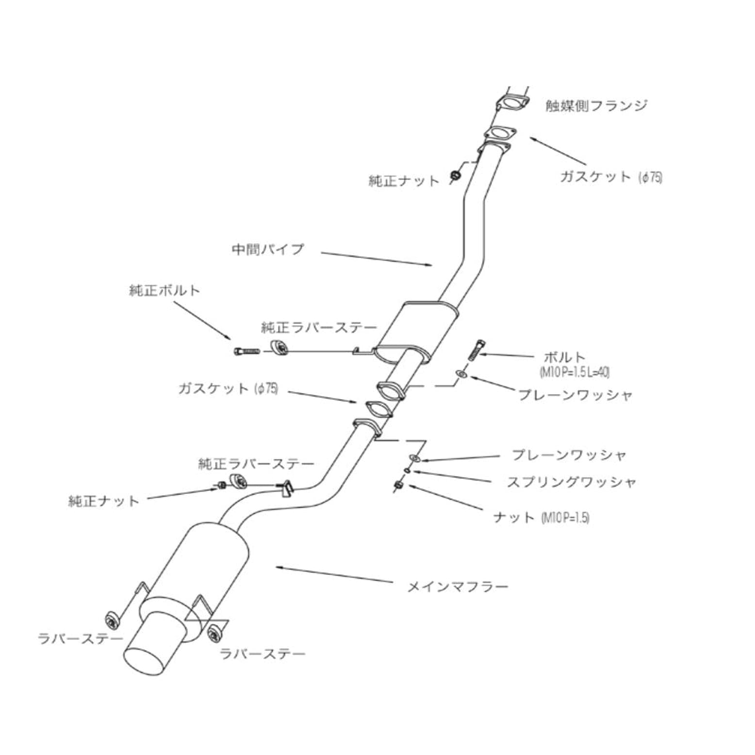 HKS 1991-1993 Nissan Silvia SILENT Hi-Power (R)PS13 SR20DET (hks31019-AN015)