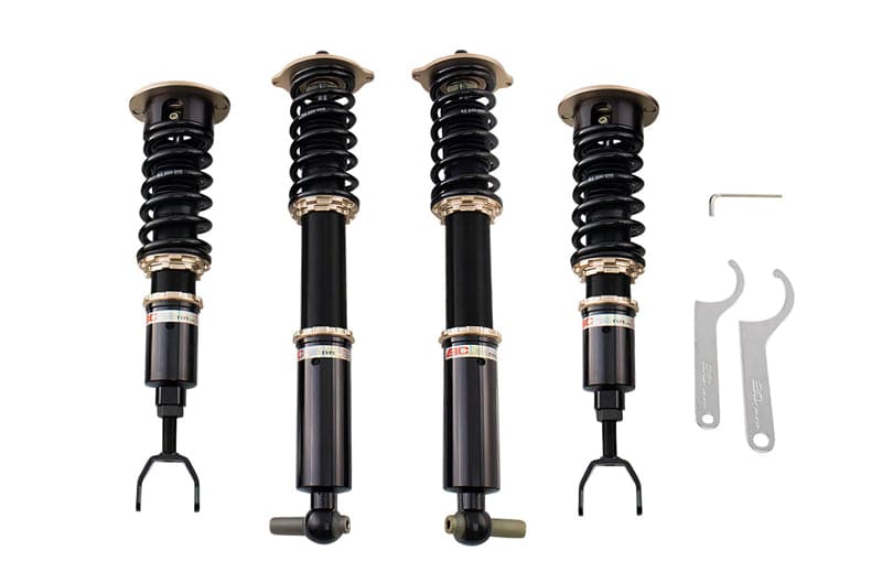 BC Racing BR Coilovers for 1996-2001 Audi A4 FWD (S-01-BR)