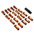 Wheel Mate Muteki SR48 Open End Lug Nuts - Orange 12x1.25 48mm