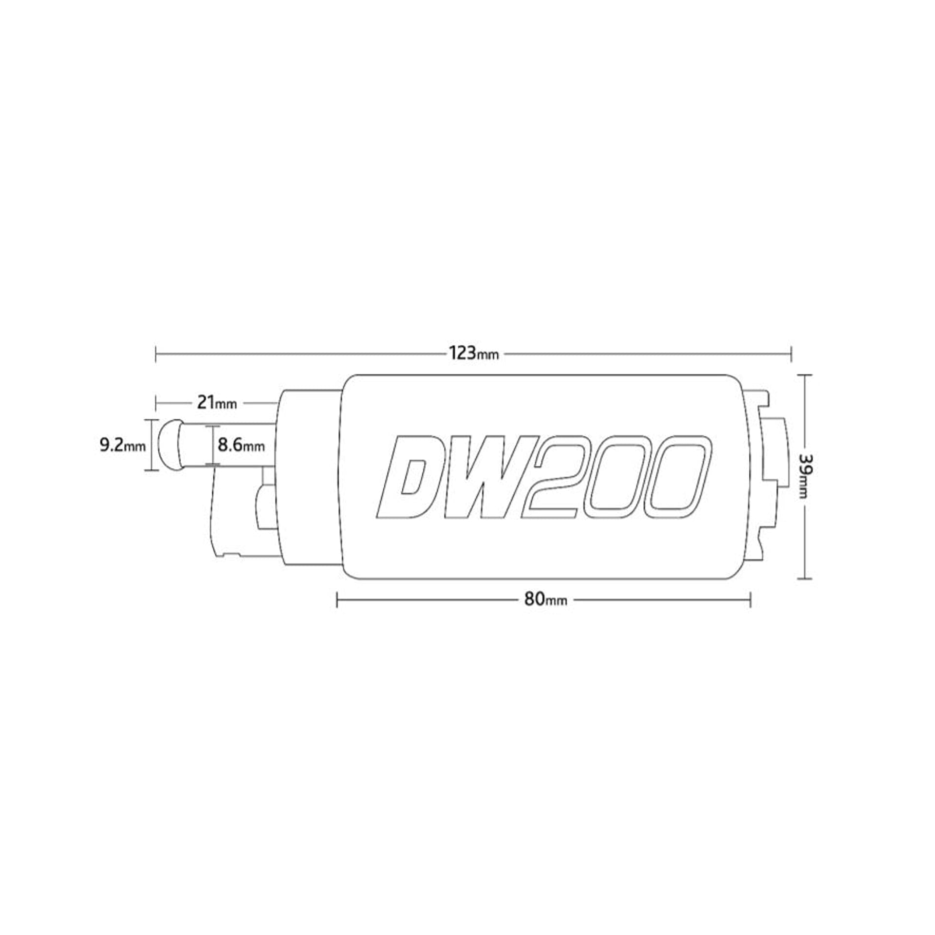 DeatschWerks 255 LPH In-Tank Fuel Pump w/Kit for 94-01 Integra | 02-07 RSX | 92-10 Civic | 01-09 S2000 (dwk9-201-0846)