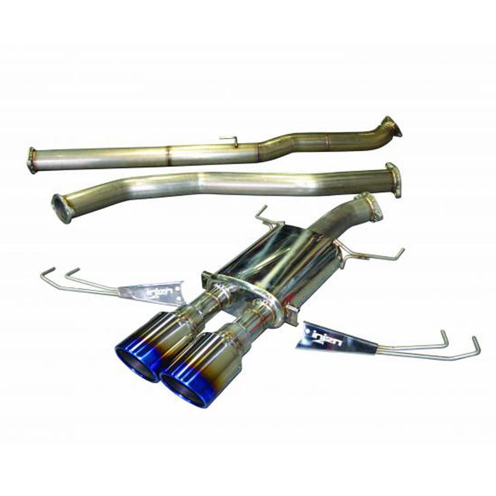 Injen 17-20 Honda Civic Type-R 3in SS Cat-Back Exhaust w/ Dual Burnt Titanium Tips (injSES1582TT)