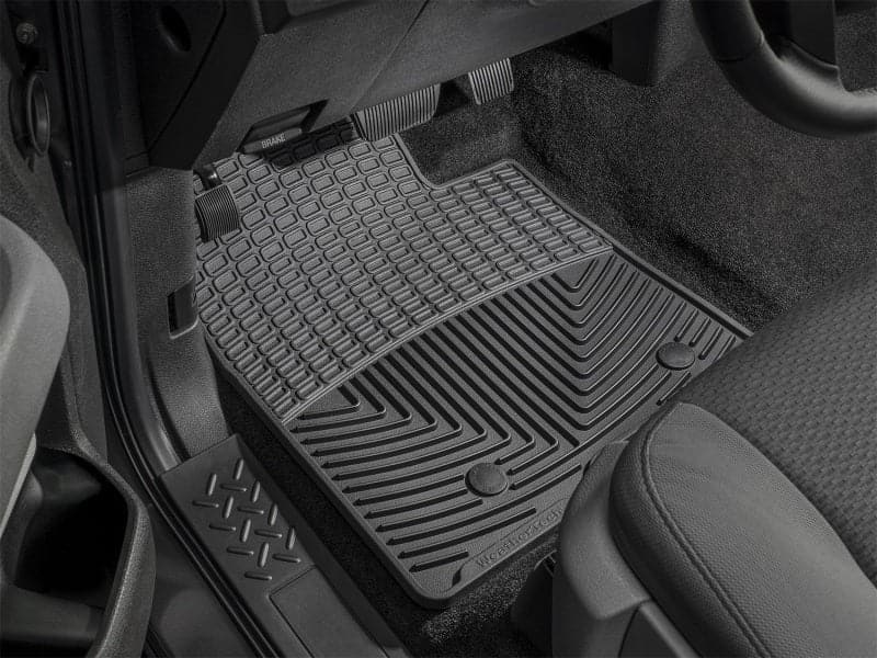 WeatherTech 13+ Toyota 4Runner Front and Rear Rubber Mats - Black