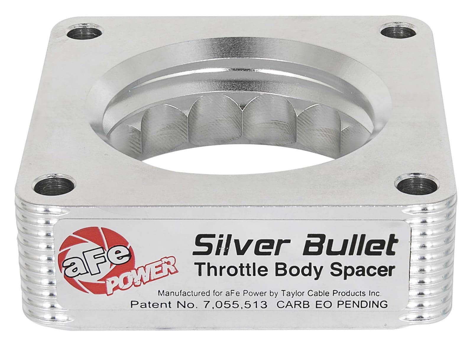 aFe Silver Bullet Throttle Body Spacer 03-06 Nissan 350Z V6 3.5L-VQ35DE (46-36008)