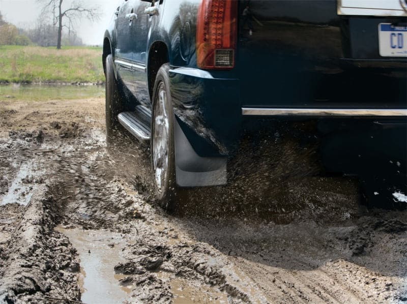 WeatherTech 2016+ Toyota Tacoma No Drill Mudflaps - SR5 w/o Appearance Package/Fender Flares