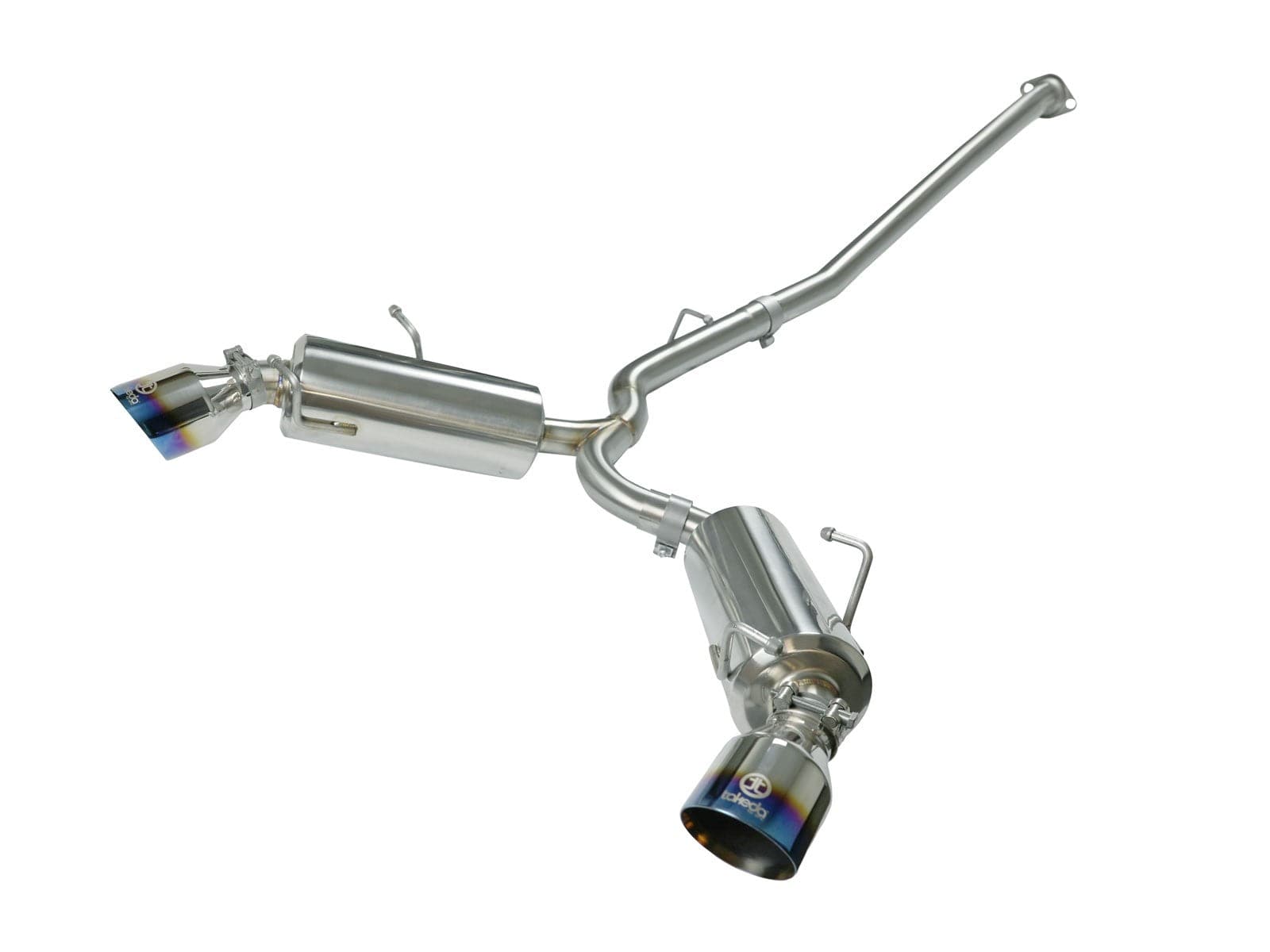 aFe Takeda Exhaust Axle-Back Blue Flame Dual Tips Exhaust for Scion FR-S/BRZ/86/GR86 (49-36023-L)