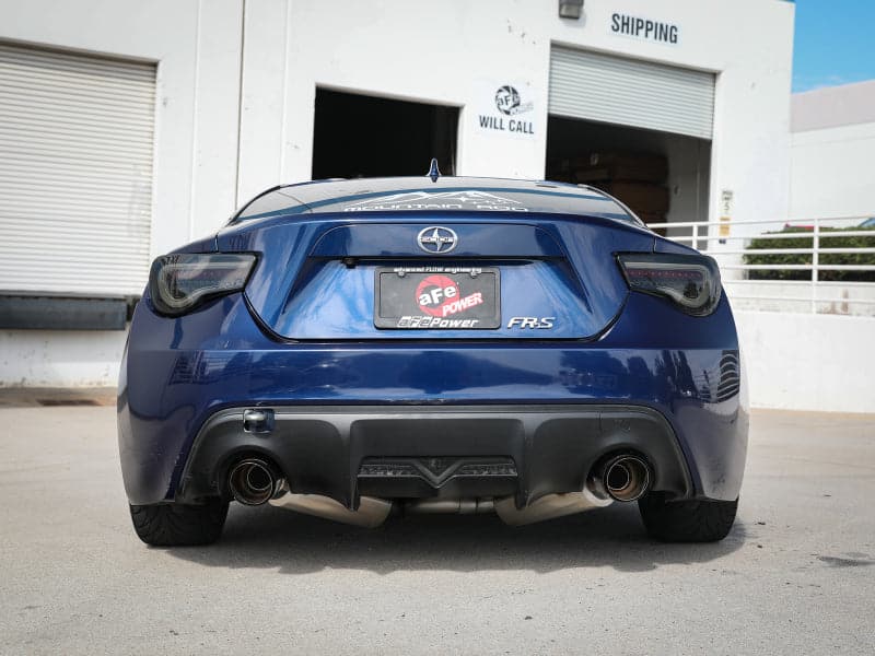 aFe Takeda Exhaust Axle-Back 13+ Scion FRS/86/GR86 / Subaru BRZ 304SS Carbon Fiber Dual Tips Exhaust