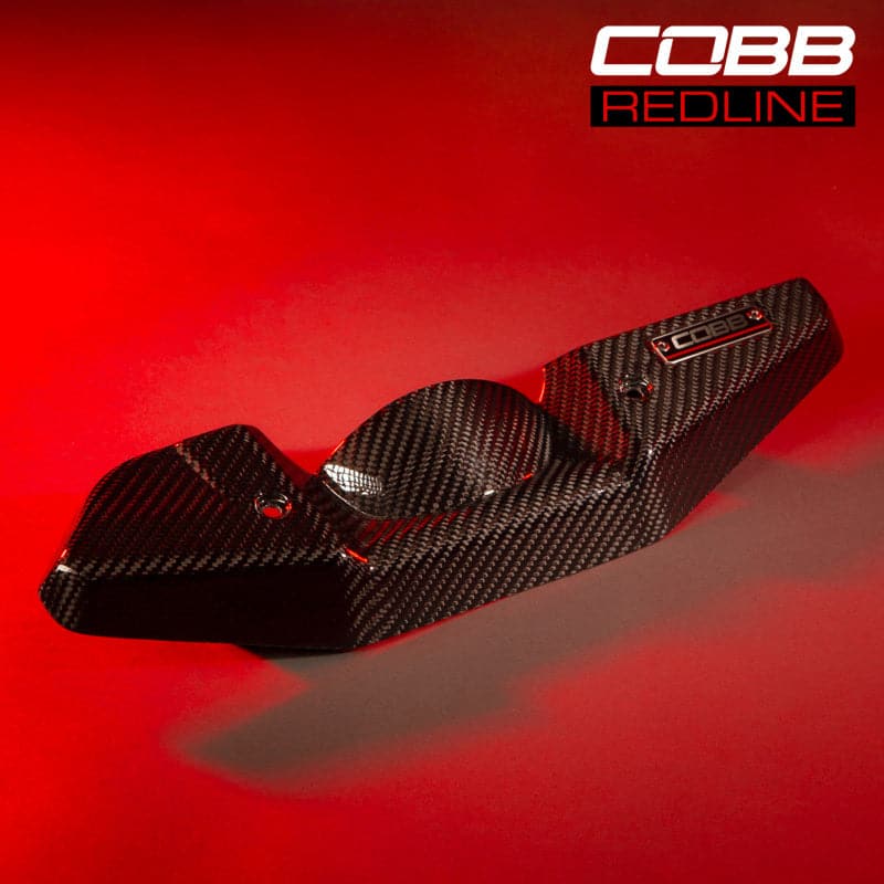 Cobb 08-21 Subaru STI/08-14 Subaru WRX Redline Carbon Fiber Alternator Cover - Gloss Finish (422600)