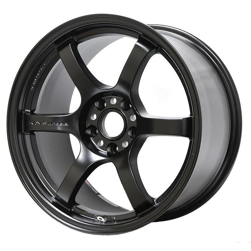 Gram Lights 57DR 17X9.0 +12 5-114.3 SEMI GLOSS BLACK