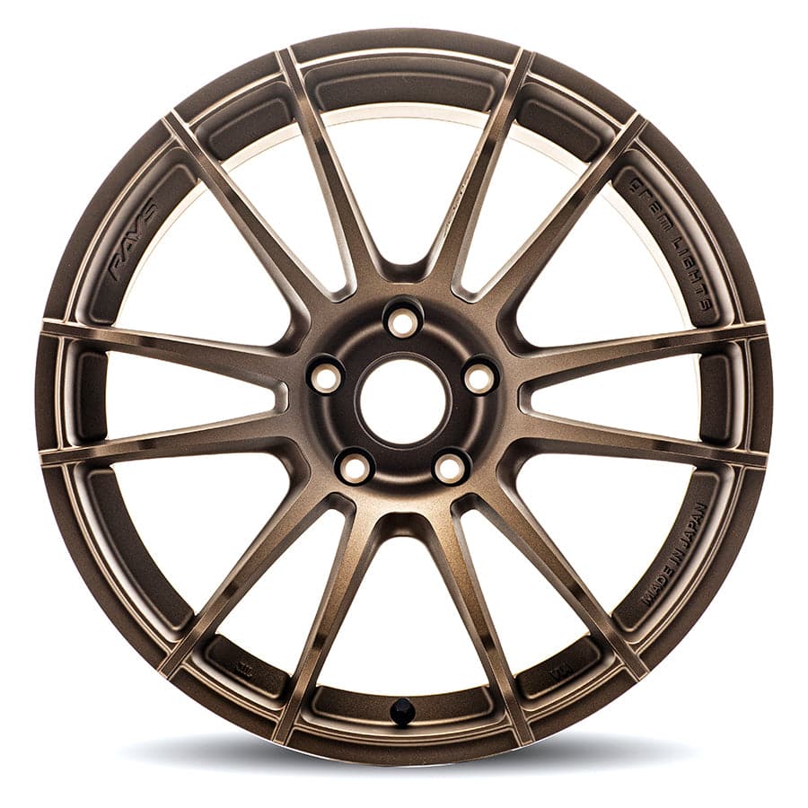 Gram Lights 57XR 18x9.5 +38 5-114.3 Dark Bronze Wheel