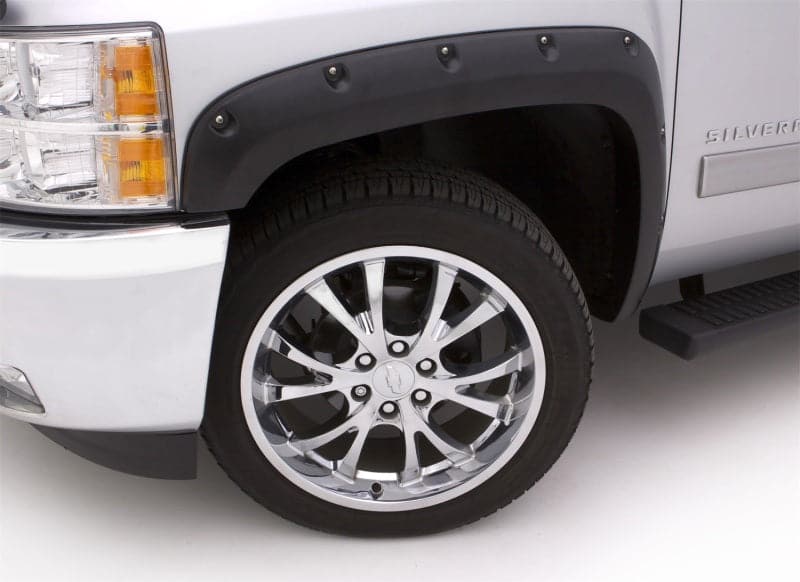 Lund 16-17 Toyota Tacoma RX-Rivet Style Textured Elite Series Fender Flares - Black (4 Pc.)