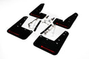 Rally Armor 2023+ Toyota GR Corolla Black UR Mud Flap w/ Red Logo