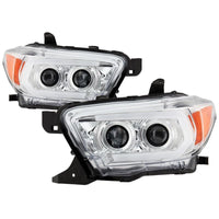 Spyder 16-18 Toyota Tacoma Signature (SR5 Model) Projector Headlights- Chrome