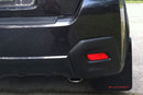 Rally Armor 13+ Subaru XV Crosstrek Black Mud Flap w/ Red Logo