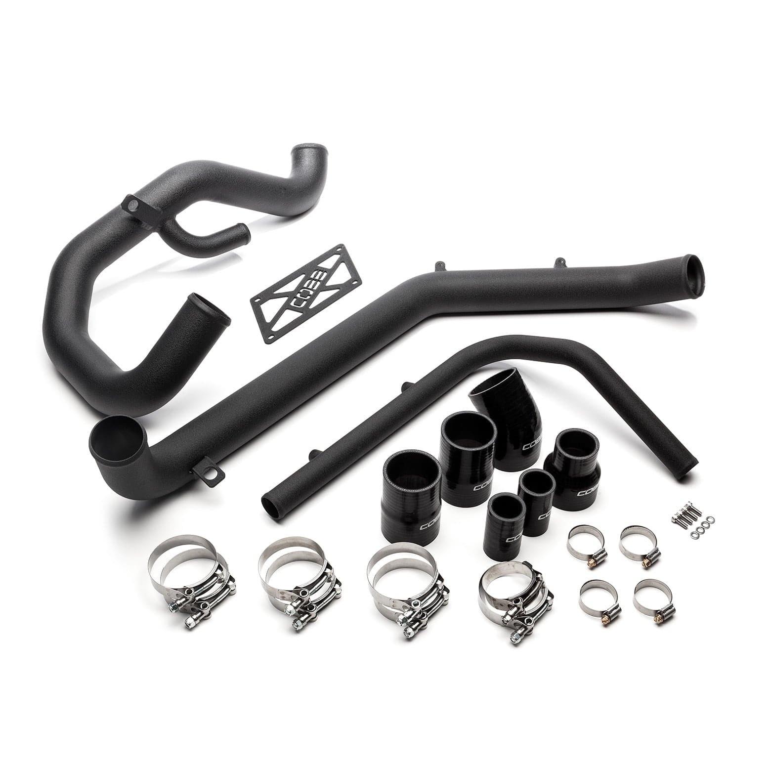 Cobb Tuning Hard Pipe Kit for 08-15 Evo X (Black Powdercoated Piping)