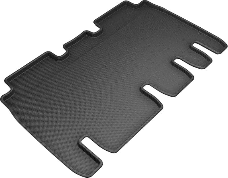 3D MAXpider 2016-2020 Tesla Model X Kagu 2nd Row Floormats - Black (L1TL01121509)