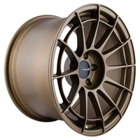 Enkei NT03RR 18x10.5 5x114.3 15mm Offset 75mm Bore Titanium Gold Wheel