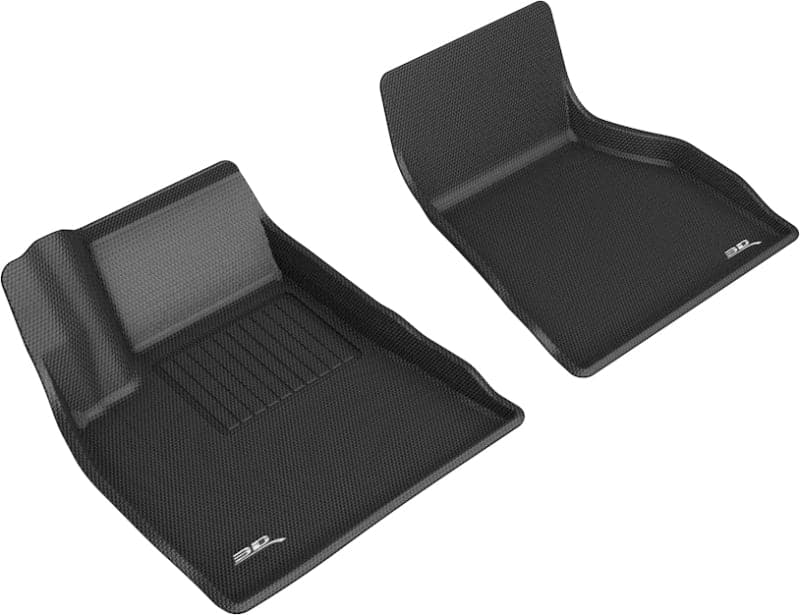 3D MAXpider 2015-2020 Tesla Model S Kagu 1st Row Floormat - Black (L1TL01311509)