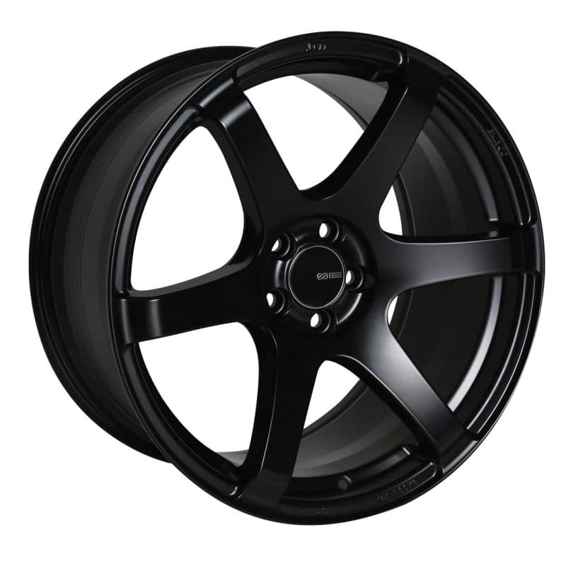 Enkei T6S 18x9.5 30mm Offset 5x114.3 Bolt Pattern 72.6 Bore Matte Black Wheel (485-895-6530BK)