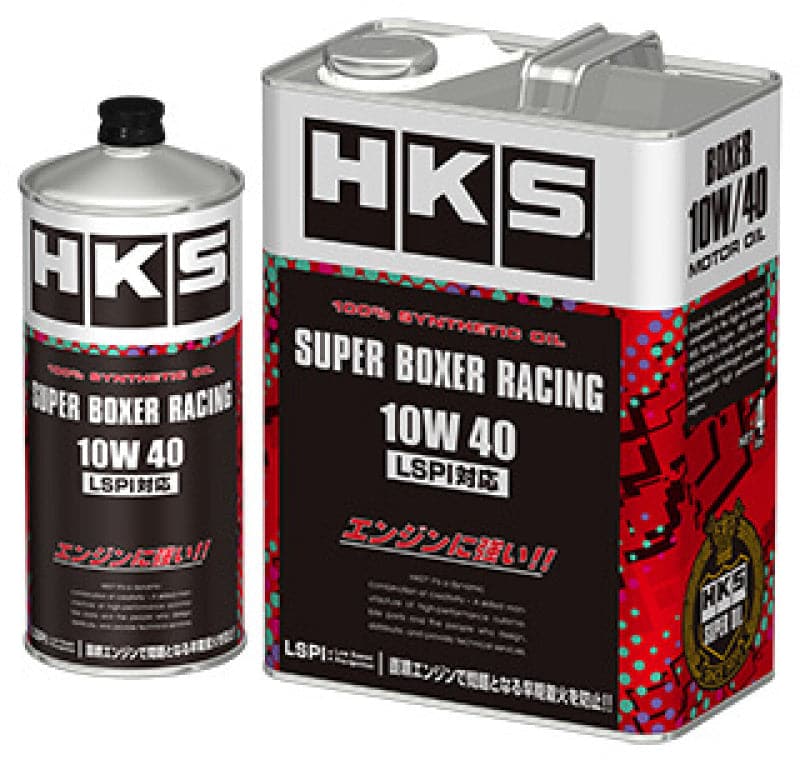 HKS SUPER BOXER RACING OIL 10W-40 4L (52001-AK131)