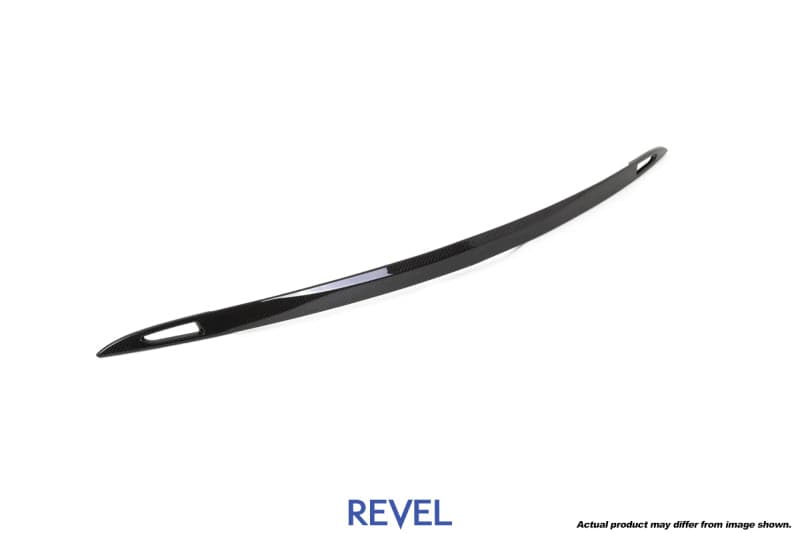 Revel GT Dry Carbon Rear Tail Garnish Cover Tesla Model S - 1 Piece