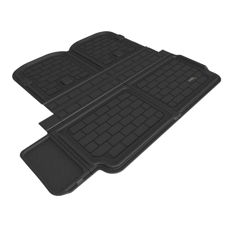 3D Maxpider 2022 Tesla Model X Behind 2nd Row Cross Fold Kagu Black Cargo Liner (M1TL0431309)