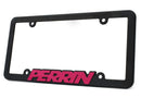 Perrin License Plate Frame Pink PERRIN