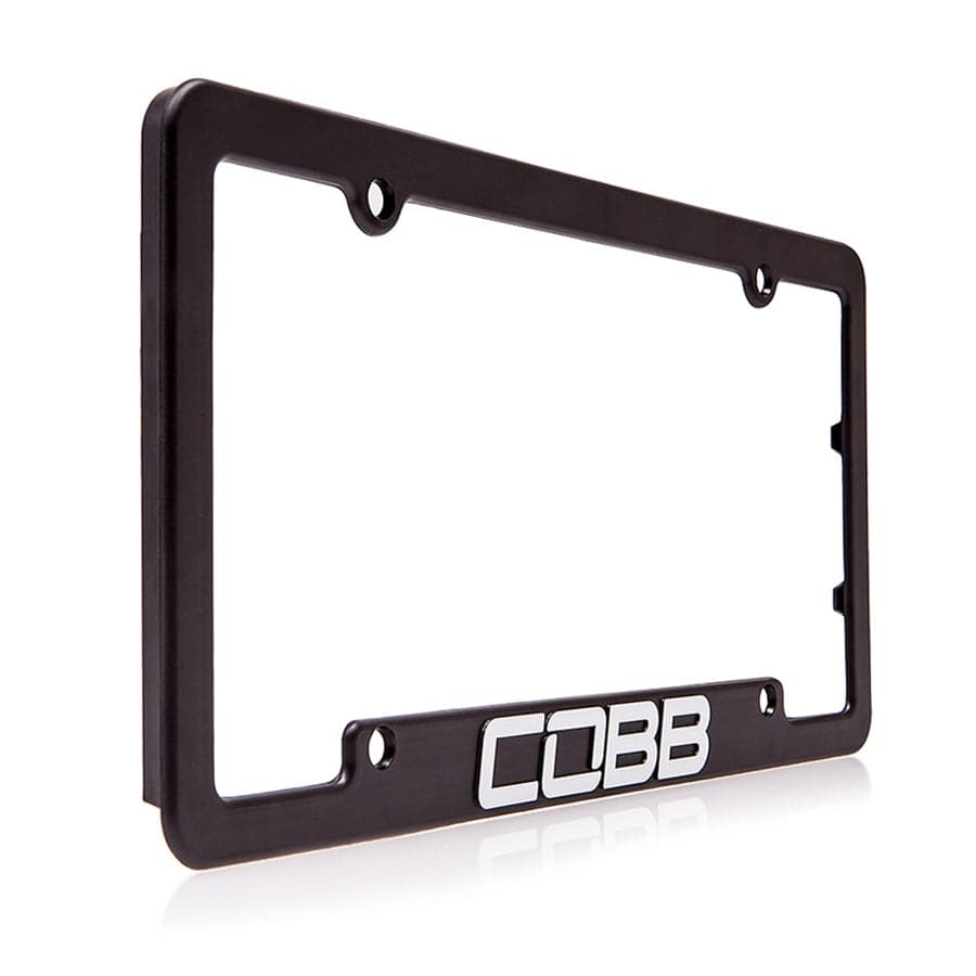 Cobb Black License Plate Frame (cobbCO-PFRAME-NEW)