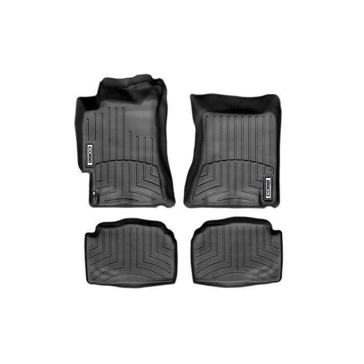 COBB 02-07 Subaru WRX / 04-07 STI  Front and Rear FloorLiner by WeatherTech - Black (cobbWT44097-1-2)