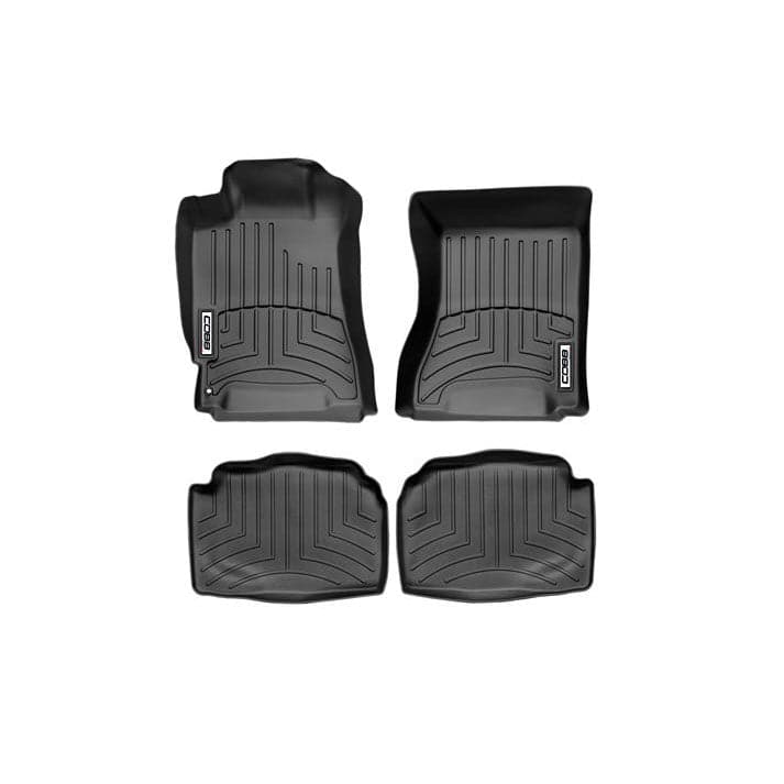 COBB 04-08 Subaru FXT Front and Rear FloorLiner by WeatherTech - Black (WT441281-440972)