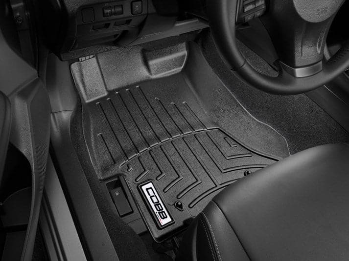 COBB 2022+ Subaru WRX Front FloorLiner by WeatherTech - Black (WT4417431)