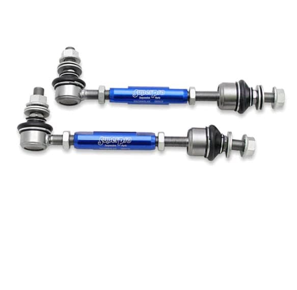 SuperPro 2003-2009 Lexus GX470 Base Rear HD Adjustable End Link Set - 10mm Studs (TRC1085V)