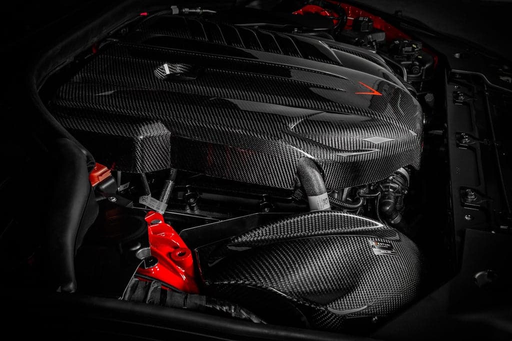 Eventuri Toyota A90 Supra Black Carbon Intake System