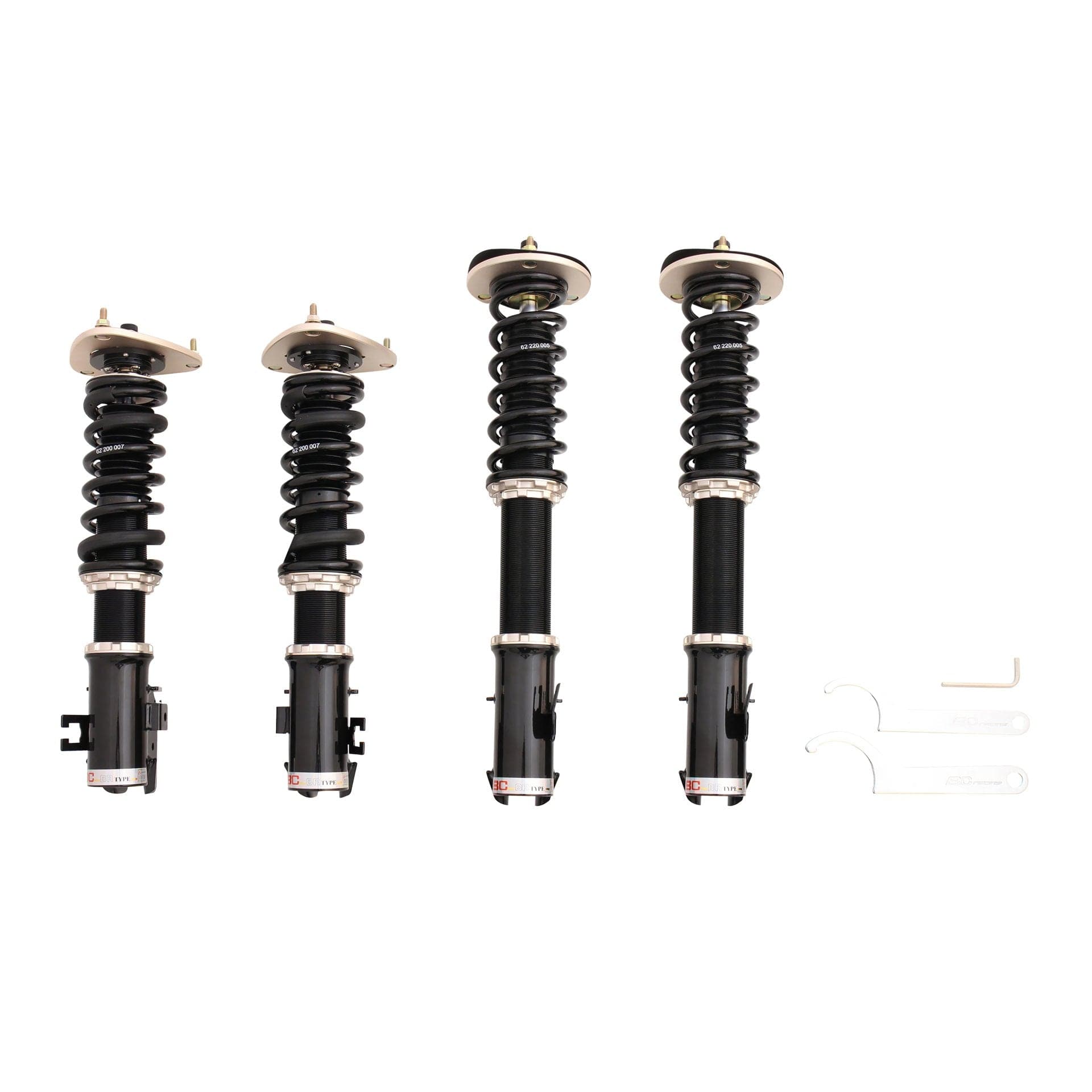 BC Racing BR Coilovers for 90-94 Subaru Legacy (F-18-BR)