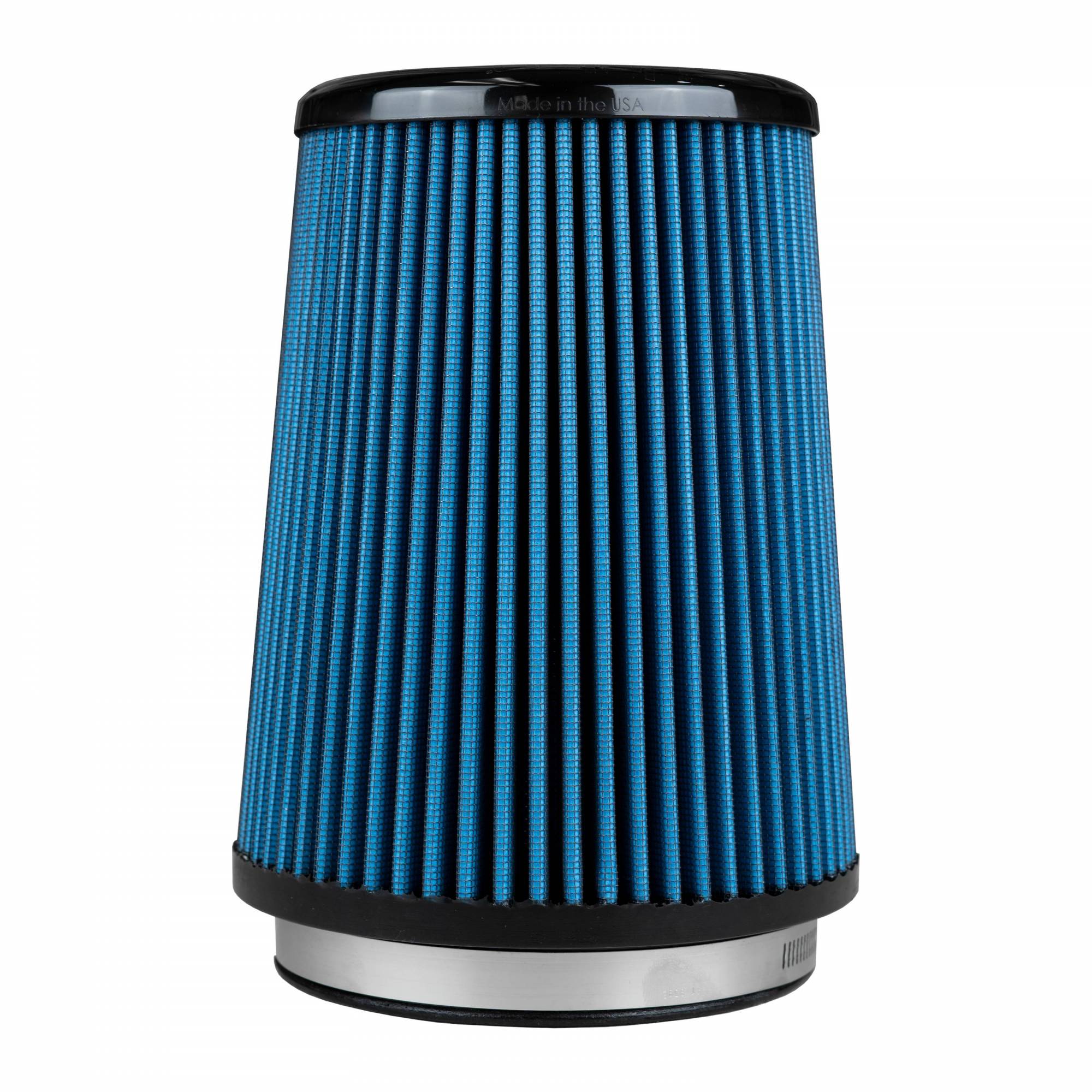 Injen AMSOIL Ea Nanofiber Dry Air Filter - 5 Filter 6 1/2 Base / 8 Tall / 5 1/2 Top (X-1022-BB)