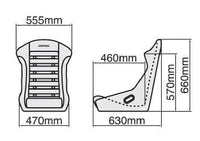 ASIENTO BAQUETE BRIDE HISTRIX SUPER ARAMID NEGRO