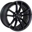 Option Lab S409  Black  Wheel in 18x9.5 +35 5x100 (73.1mm)