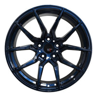 Option Lab R716 18x8.5" +35 5x114.3 in Midnight Blue Wheel