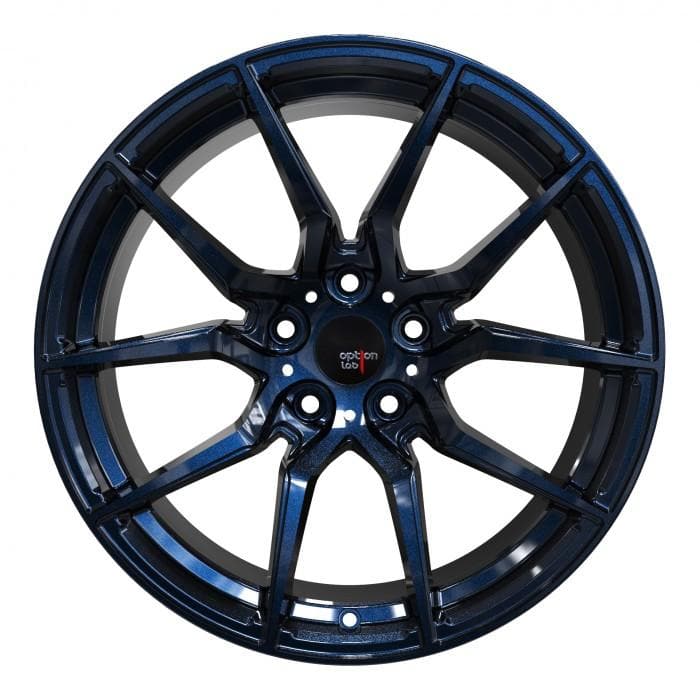 Option Lab R716 18x8.5" +35 5x114.3 in Midnight Blue Wheel